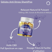 Gélules CBD "Anti-Stress" 
